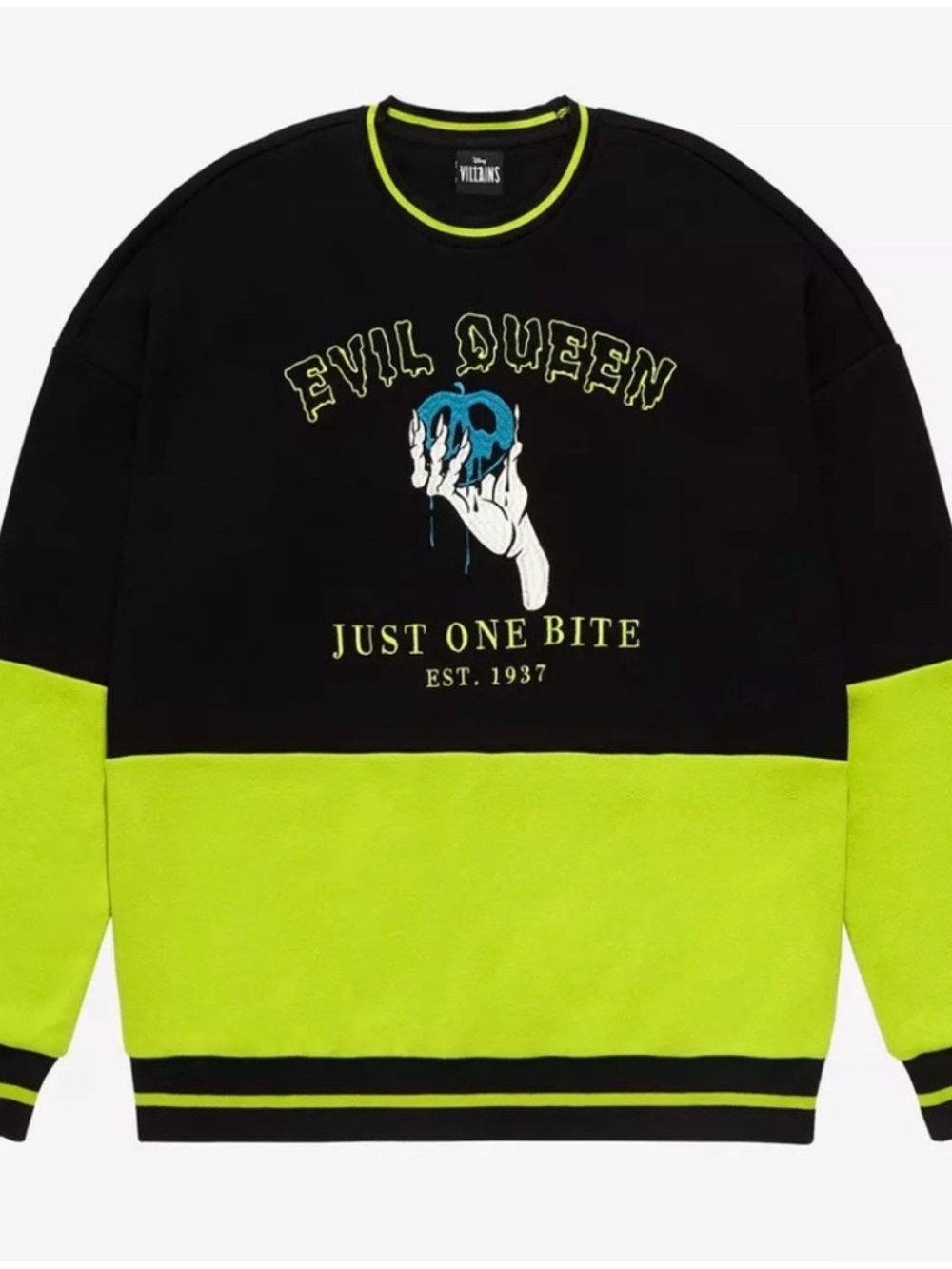 Disney Villains Evil Queen Crewneck Sweatshirt BoxLunch Snow White Large